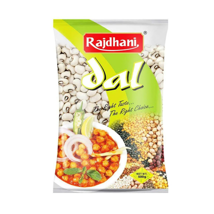 Rajdhani Dal Lobhiya Safed